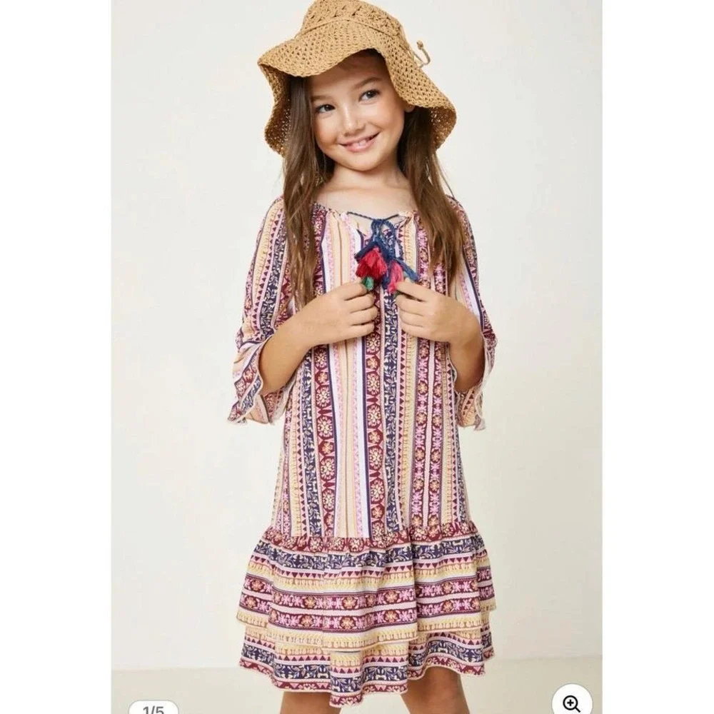 Hayden‎ Lo's Angeles Peasant Dress Small